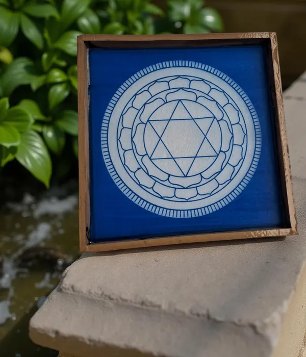 Searchers_Paradise__Sudarshana_Mandala_1_Yantra__Rangoli_Stencil_Wooden_13x13_Inches_Pack_of_1_piece