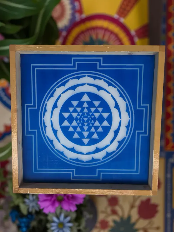 Searchers_Paradise_jumbo_Sri_Chakra_Yantra__Rangoli_Stencil_Wooden_24*24_Inches_Pack_of_1_piece