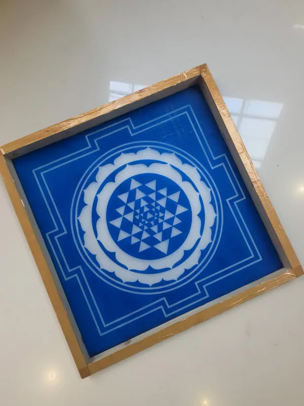 Searchers_Paradise_jumbo_Sri_Chakra_Yantra__Rangoli_Stencil_Wooden_24*24_Inches_Pack_of_1_piece