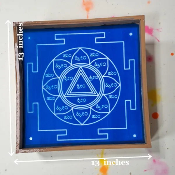 Siddha_kali__Rangoli_Design_Stencil_Wooden_Frame_pack_of_1_piece