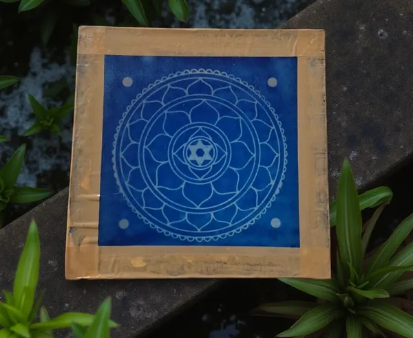 Sri_Yantra_Model_1_Rangoli_Design_Stencil_Wooden_Frame_pack_of_1_piece