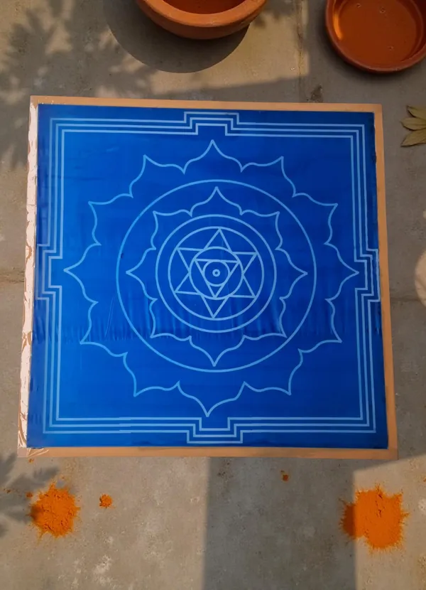 Surya_Mandala_Yantra_3_Rangoli_Design_Stencil_Wooden_Frame_pack_of_1_piece