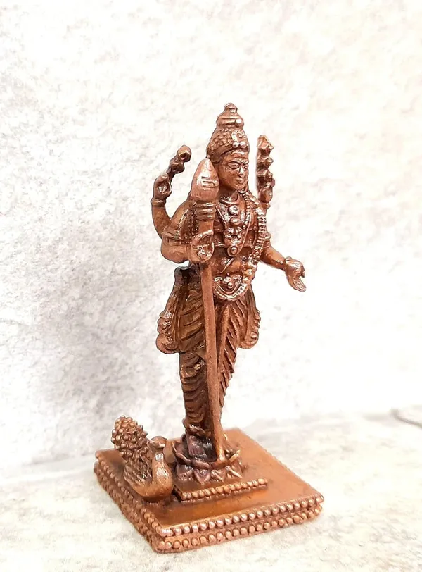Brown_Copper_Idols_Of_Murugan,_2.3_Inches,_56G_Handmade_Pack_Of_1_Piece