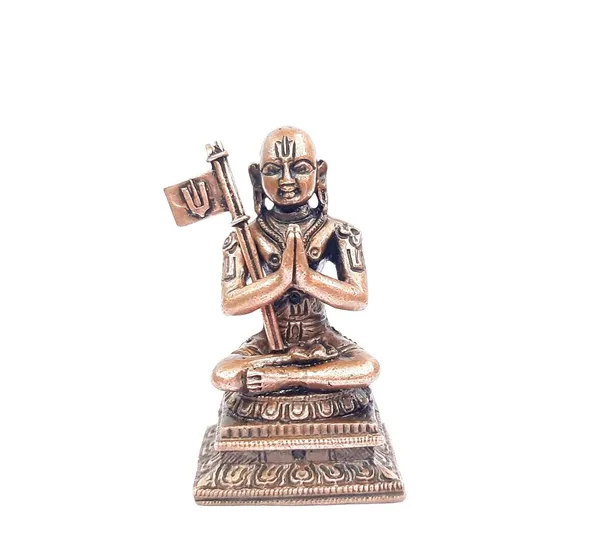 Brown_Copper_Handmade_Ramanujar,_2.24_Inches,_91G,_Patina_Antique_Finish,_Pack_Of_1_Piece