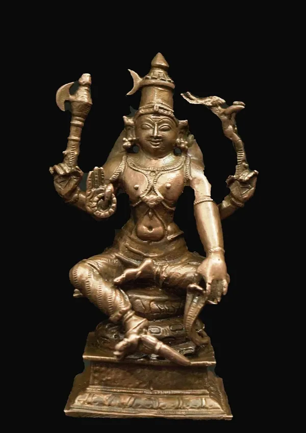 Brownish-Orange_Copper_Idols_Of_God_Lord_Shiva,_With_Nandi_Idol,_3.7_Inch,_470,_Patina_Antique_Finish,_Pack_Of_1_Piece
