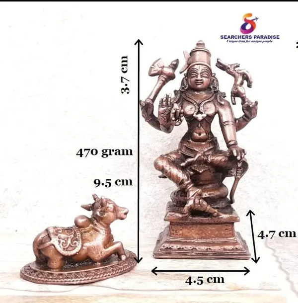 Brownish-Orange_Copper_Idols_Of_God_Lord_Shiva,_With_Nandi_Idol,_3.7_Inch,_470,_Patina_Antique_Finish,_Pack_Of_1_Piece