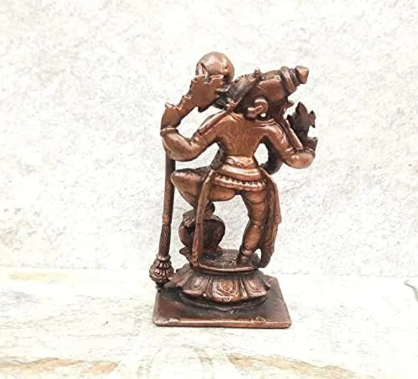 Copper_Idols,_8.5_Cm,_Handmade_Bhoo_Varaha_280Grams,_Patina_Antique_Finish,_Pack_Of_1_Piece