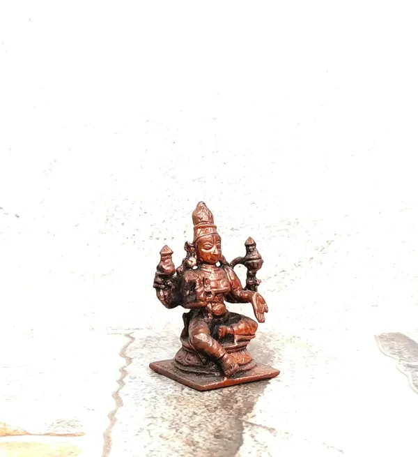 Copper_With_Antique_Finish_Copper_Handmade_Lakshmi_Idols_India,_1.7Inches,_40G,_Patina_Antique_Finish,_Pack_Of_1_Piece