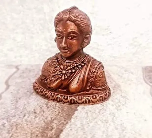 Brownish-Orange_Copper_Idols_India,_1.5_Inches,_Handmade_Gowri_Idol,_78G,_Patina_Antique_Finish,_Pack_Of_1_Piece