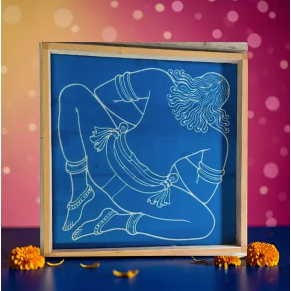 Vastu_Purusha_Model_3__Design_Stencil_Wooden_Frame_Pack_of_1_piece