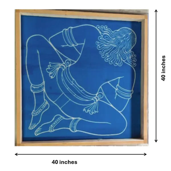 Vastu_Purusha_Model_3__Design_Stencil_Wooden_Frame_Pack_of_1_piece