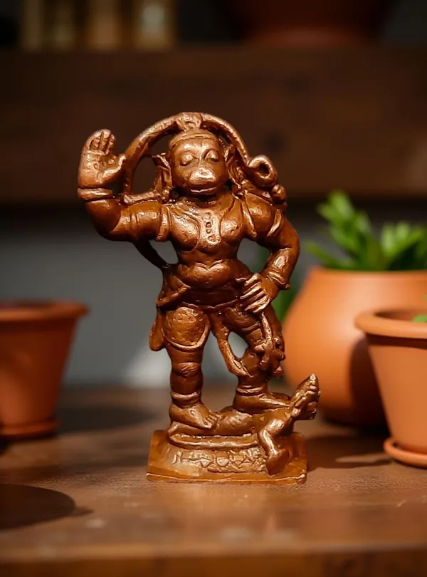 Brown_Copper_God_Idol_Hanuman,_2.1_Inches,_60G,_Pack_Of_1_Piece