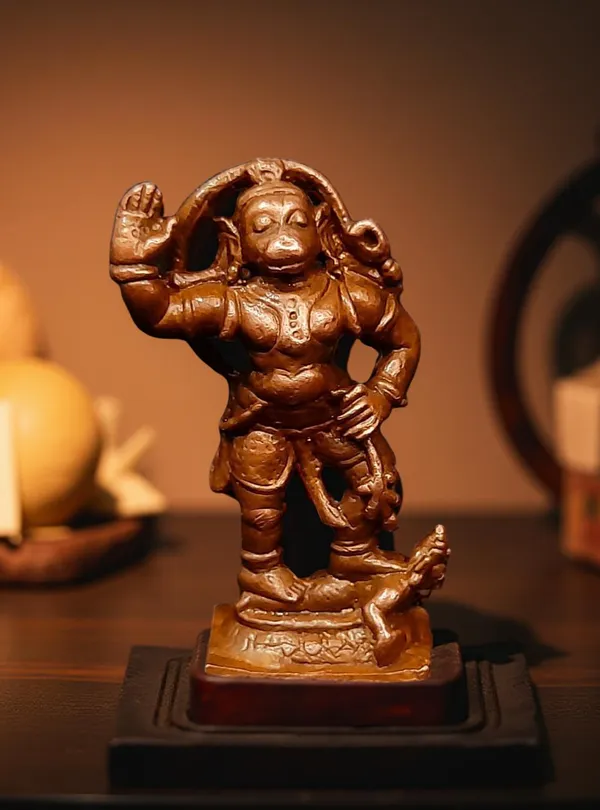 Brown_Copper_God_Idol_Hanuman,_2.1_Inches,_60G,_Pack_Of_1_Piece