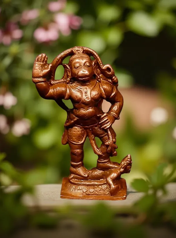 Brown_Copper_God_Idol_Hanuman,_2.1_Inches,_60G,_Pack_Of_1_Piece