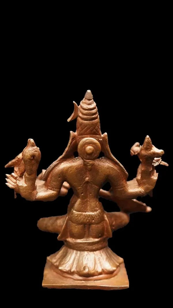 Brown_Copper_Idols_Rajamathangi,_3.7_Inches,_368G_Handmade_Pack_Of_1_Piece