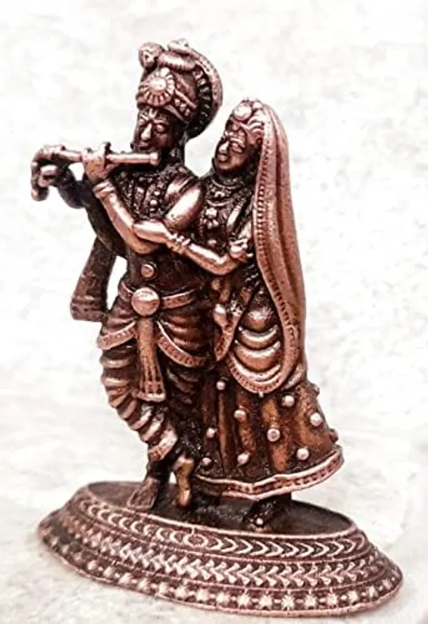 Brownish-Orange_Copper_Handmade_Radha_Krishna_God_Idols,_1.9_Inches,_47G,_Patina_Antique_Finish,_Pack_Of_1_Piece