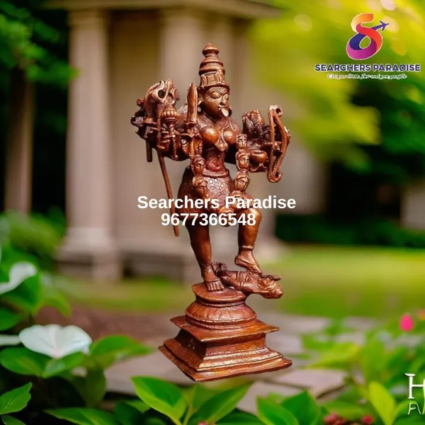 Brownish-Orange_Copper_Idols_Of_God_Kaliamman_5.7_Inches,_620G,_Patina_Antique_Finish,_Pack_Of_1_Piece