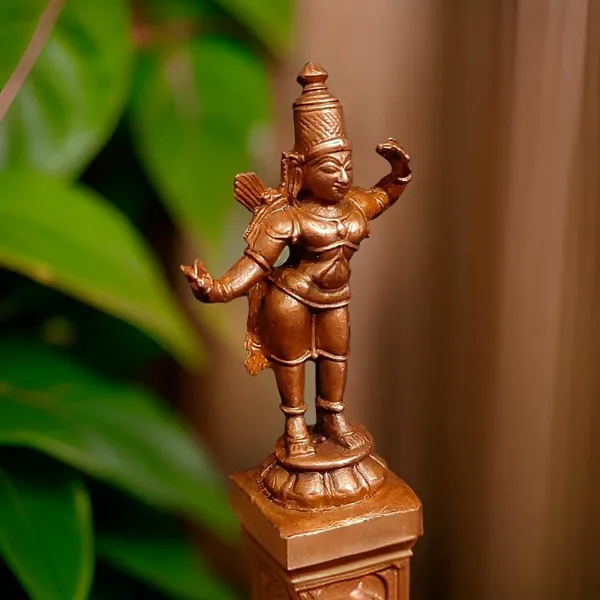 Reddish-Brown_Copper_Idols_Of_God_Rama,_Hand_Made,_2_Inches,_35_Gm,_Patina_Antique_Finish,_Pack_Of_1_Piece