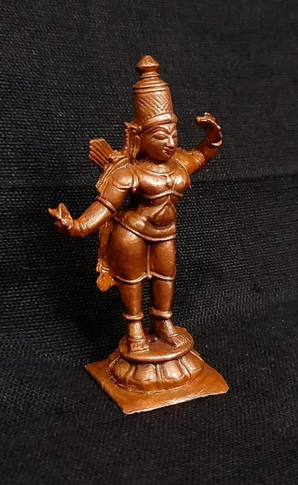 Reddish-Brown_Copper_Idols_Of_God_Rama,_Hand_Made,_2_Inches,_35_Gm,_Patina_Antique_Finish,_Pack_Of_1_Piece