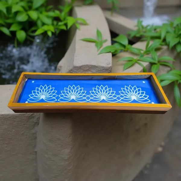 Searchers_Paradise_Lotus_Padmam_Border_Rangoli_Stencils_Wooden_17x5_Inches_Pack_of_1_Piece