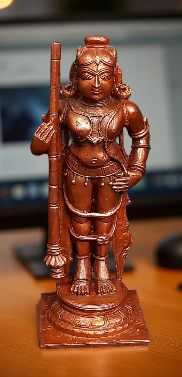 Brown_Copper_Idols_Of_Udupi_Krishna,_5.7_Inches,_650G,_Handmade_Pack_Of_1_Piece