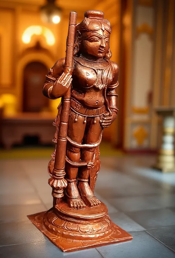 Brown_Copper_Idols_Of_Udupi_Krishna,_5.7_Inches,_650G,_Handmade_Pack_Of_1_Piece