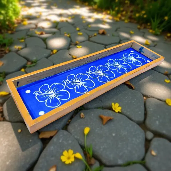 Searchers_Paradise_Shoe_Flower_Border_Rangoli_Stencil_Wooden_17x5_Inches_Pack_of_1_Piece
