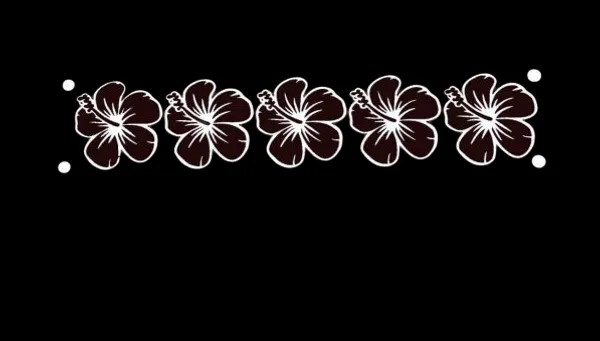 Searchers_Paradise_Shoe_Flower_Border_Rangoli_Stencil_Wooden_17x5_Inches_Pack_of_1_Piece