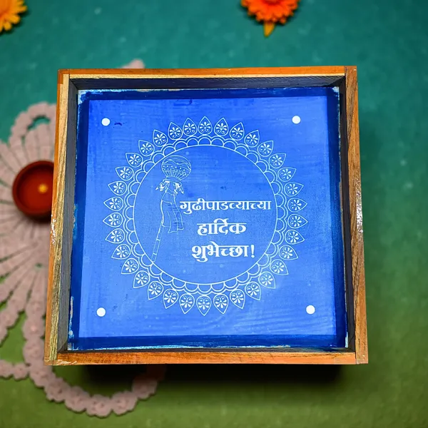 Searchers_Paradise_Gudi_Padwa_Rangoli_Stencil_Wooden_10x10_Inches_Pack_of_1_Piece
