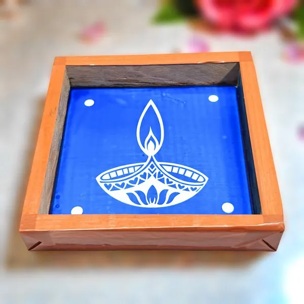 Searchers_Paradise_Agal-Diya-Kolam-Rangoli-Stencil_5_*_5_Inches_Pack_of_1_Piece