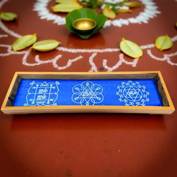 Searchers_Paradise_Navagraha_Kolam_Stencil_Tamil(Model_2)17x5_Inches_Pack_of_1_Piece