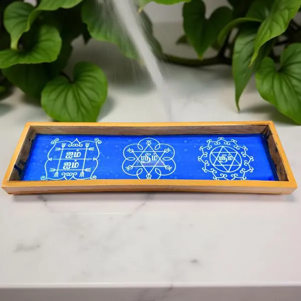 Searchers_Paradise_Navagraha_Kolam_Stencil_Tamil(Model_2)17x5_Inches_Pack_of_1_Piece