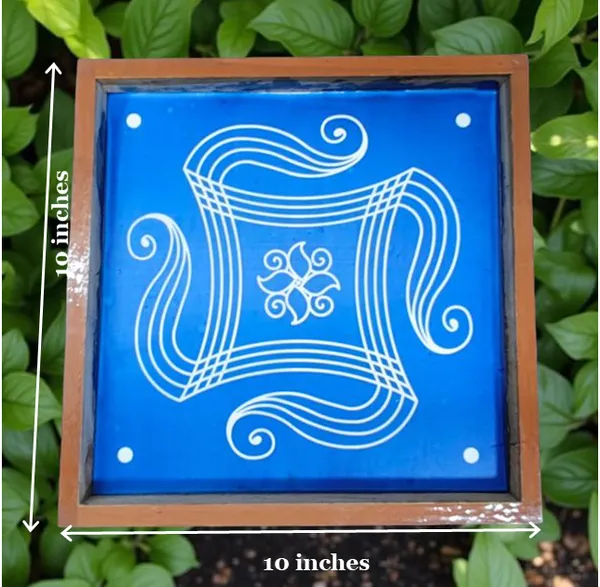 Searchers_Paradise_Iyengar_Padi_Kolam_Rangoli_Stencil_Model_3_Wooden_10×10_Inches_Pack_of_1_piece