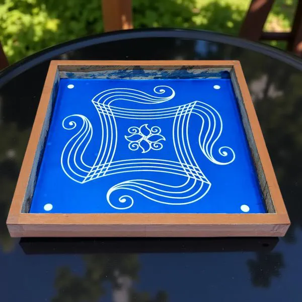 Searchers_Paradise_Iyengar_Padi_Kolam_Rangoli_Stencil_Model_3_Wooden_10×10_Inches_Pack_of_1_piece