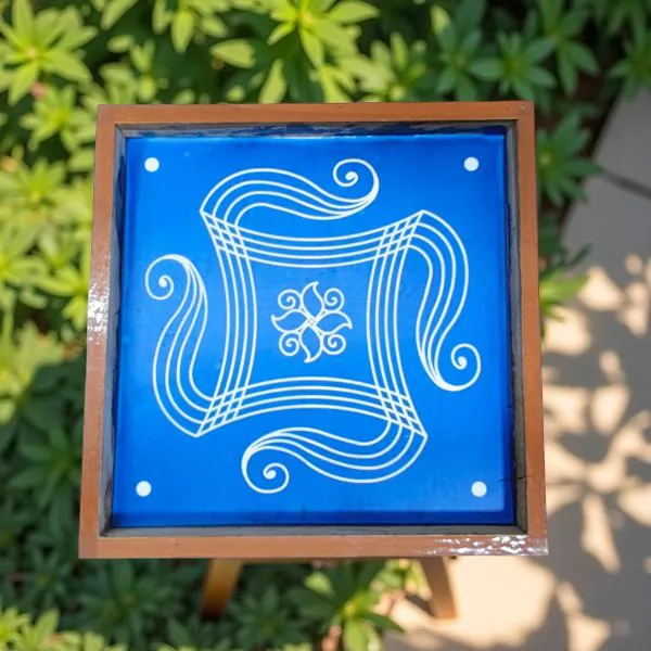 Searchers_Paradise_Iyengar_Padi_Kolam_Rangoli_Stencil_Model_3_Wooden_10×10_Inches_Pack_of_1_piece