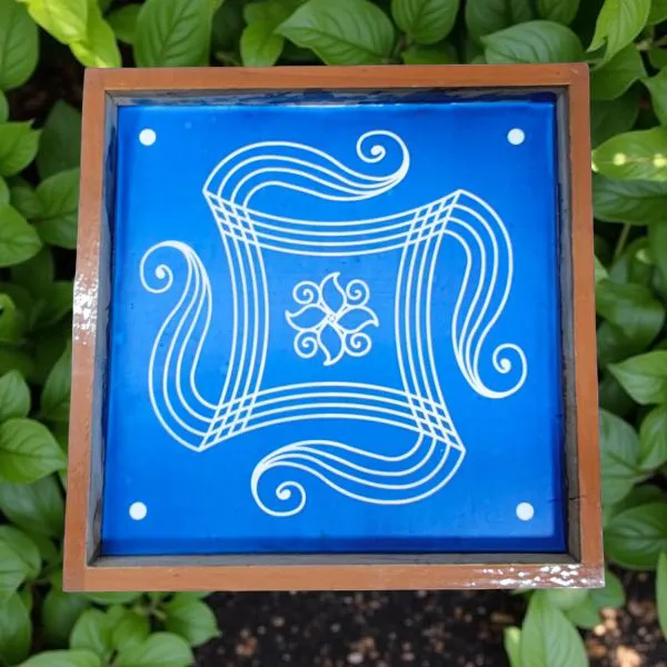 Searchers_Paradise_Iyengar_Padi_Kolam_Rangoli_Stencil_Model_3_Wooden_10×10_Inches_Pack_of_1_piece