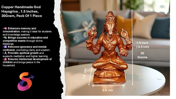 Antique_Copper_Idols_India,_1.5_Inches,_Handmade_Lord_Hayagriva,_30G,_Patina_Antique_Finish,_Pack_Of_1_Piece