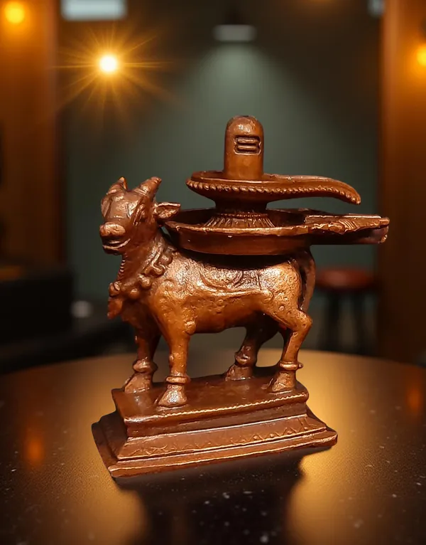 Brown_Copper_God_Idols_Shivalingam_Wih_Nandhi_Combo_Set,_3.9_Inches,_410G,_Patina_Antique_Finish,_Pack_Of_1_Piece