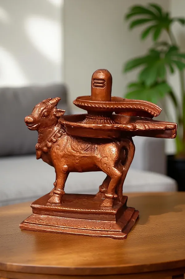 Brown_Copper_God_Idols_Shivalingam_Wih_Nandhi_Combo_Set,_3.9_Inches,_410G,_Patina_Antique_Finish,_Pack_Of_1_Piece