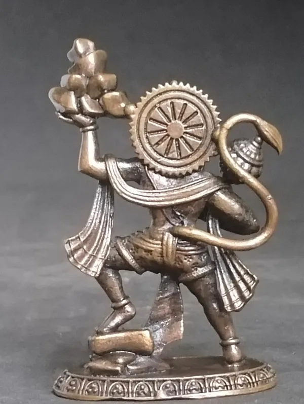 Brown_Copper_God_Idol_Chiranjeevi_Hanuman,_2.5_Inches,_60G,_Patina_Antique_Finish,_Pack_Of_1_Piece