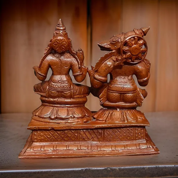 Brownish_Copper_Idols_Of_God_Lakshmi_Bhoo_Varaghar,_3.3_Inches,_650G,_Patina_Antique_Finish,_Pack_Of_1_Piece