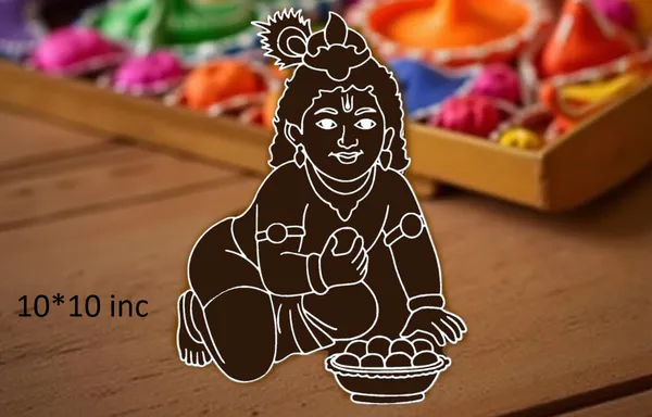 Searchers_Paradise_Bal_Krishna_Rangoli_Stencil_10×10_Inches_Pack_of_1_Piece