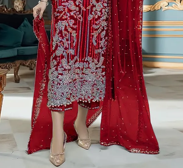 Pink_Net/Lace_Embroidered_Salwar_Suit_Material_For_Women_(_Semi_-Stitched)