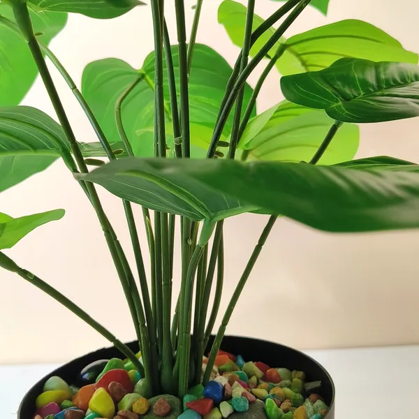 Artificial_Monstera_Plant_With_Pot_Lifelike_Plastic_Plants