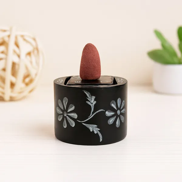 Black_Marble_Serenity_Incense_Holder_with_White_Floral_Design