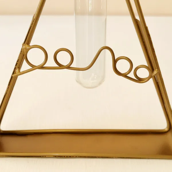 Stylish_Triangleshaped_Golden_Metal_Flower_Vase_With_Glass_Tube_For_Elegant_Home_And_Office_Decor