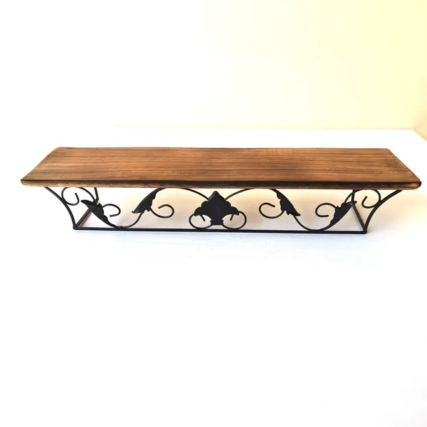 Classic_Wooden_Wall_Shelves_with_Ornate_Metal_Brackets_-_3-Tier_Display_Unit