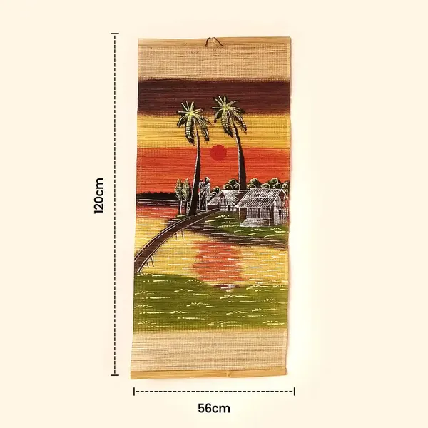 Ecofriendly_Bamboo_Wall_Art_Decorate_With_Nature'S_Serenity