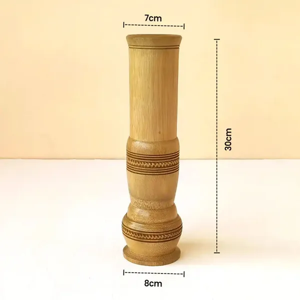 Handcrafted_Bamboo_Flower_Vase_Ecofriendly