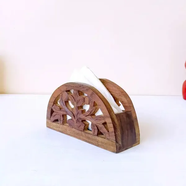 Wooden_Carved_Tissue_Paper_Holder_D_Shape_Net_Jaali_Art_Napkin_Holder